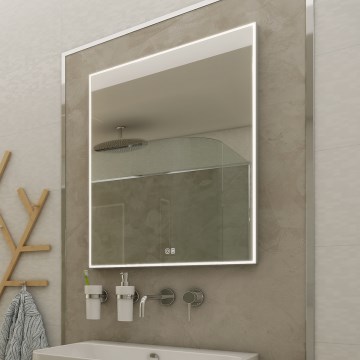 NIMCO ZP 13001VX - Espejo de baño retroiluminado LED atenuable LED/35W/230V 3000-6500K 70x50 cm IP44