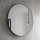 NIMCO ZPC 31001RVX-90 - Espejo de baño retroiluminado regulable LED/22W/230V 3000-6500K Ø 70 cm negro mate IP44