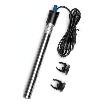 Nobleza - Calentador de acuario 100W acero inoxidable