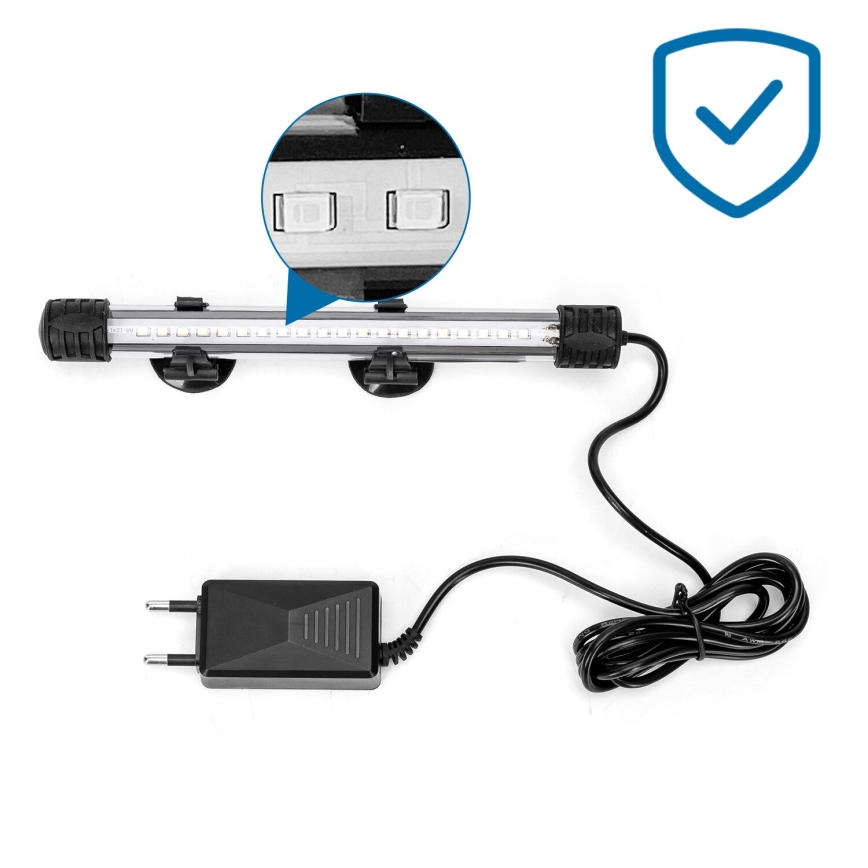 Nobleza - Iluminación LED para acuario LED/1W/230V IPX7 20 cm