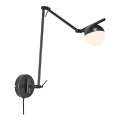 Nordlux - Aplique CONTINA 1xG9/5W/230V negro