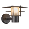 Nordlux - Aplique de exterior BASTIA 1xE14/12W/230V IP54 negro