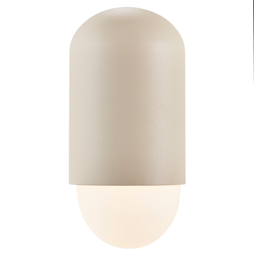 Nordlux - Aplique de exterior HEKA 1xE27/60W/230V IP54 beige