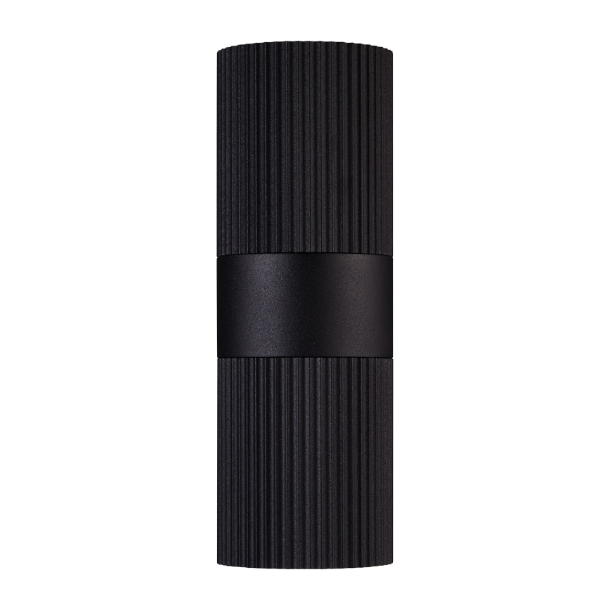 Nordlux - Aplique de exterior KYKLOP 2xGU10/25W/230V IP54 negro