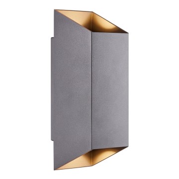 Nordlux - Aplique de exterior NICO 2xGU10/35W/230V IP54 antracita