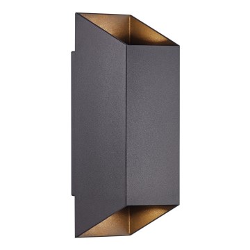 Nordlux - Aplique de exterior NICO 2xGU10/35W/230V IP54 negro