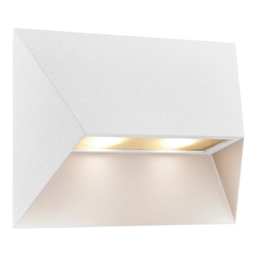Nordlux - Aplique de exterior PONTIO 2xGU10/25W/230V IP54 blanco