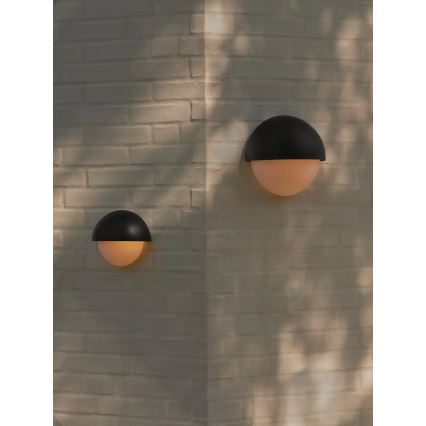 Nordlux - Aplique de exterior SCORPIUS 1xE14/15W/230V IP44 negro