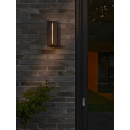 Nordlux - Aplique de pared exterior CLARINI 2xE27/15W/230V IP54