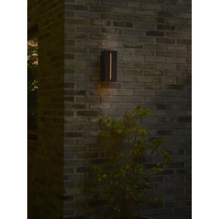 Nordlux - Aplique de pared exterior CLARINI 2xE27/15W/230V IP54