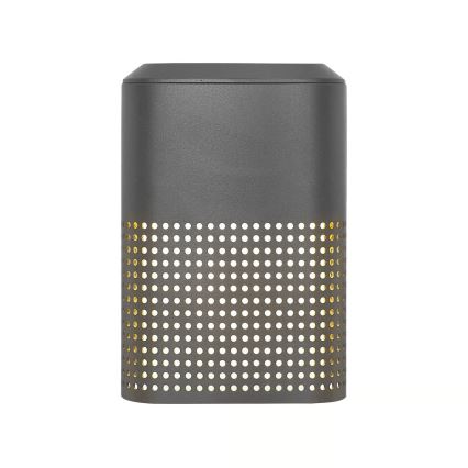 Nordlux - Aplique de pared exterior SIDARA 1xE27/15W/230V IP54 antracita