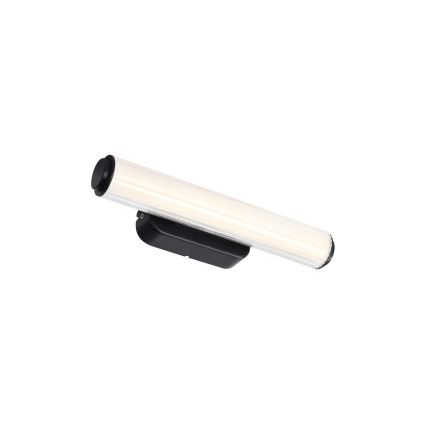 Nordlux - Aplique LED regulable para baño VIRELLE LED/8W/230V 3000/4000K IP44 negro