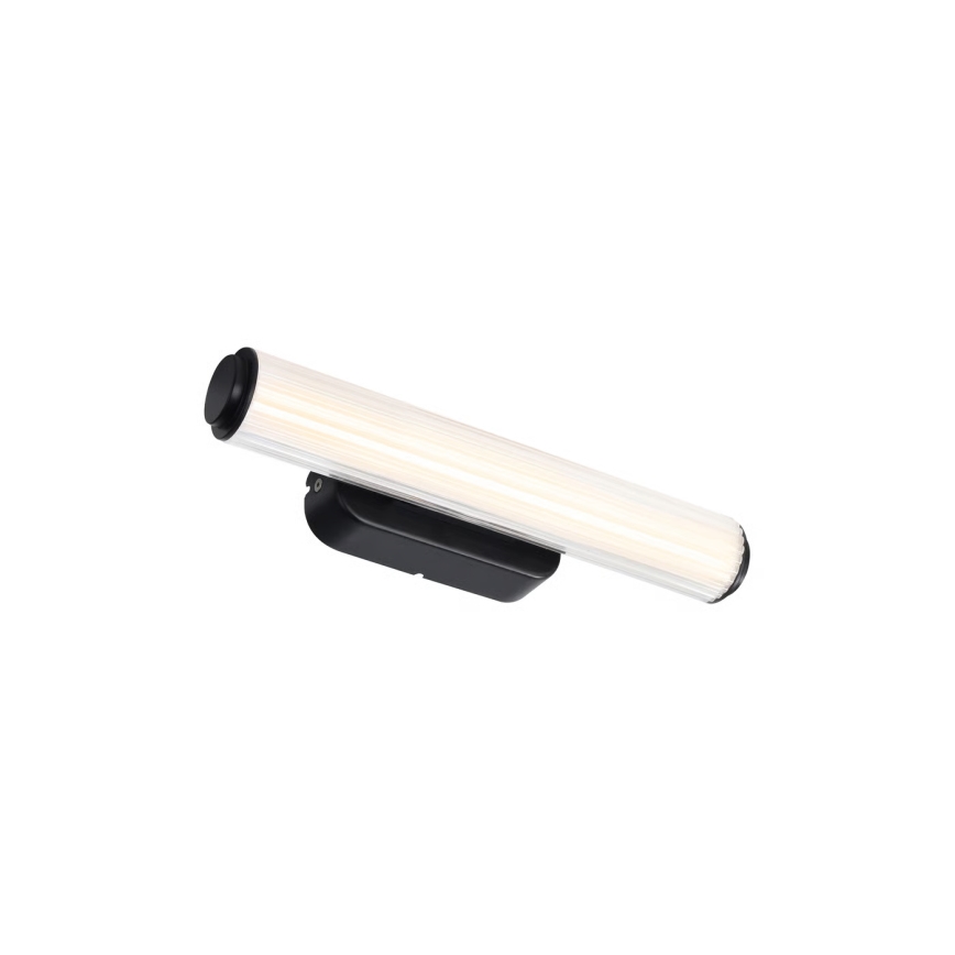 Nordlux - Aplique LED regulable para baño VIRELLE LED/8W/230V 3000/4000K IP44 negro