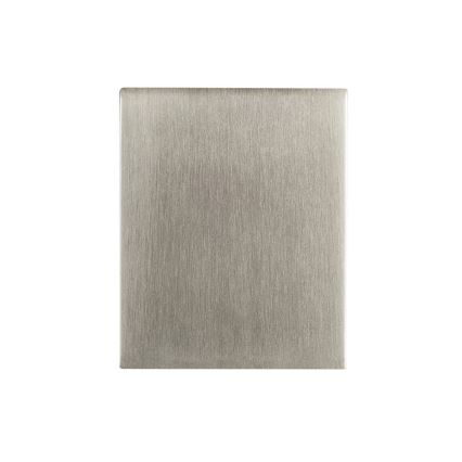 Nordlux - Aplique de pared LED para exterior CANTO 2xLED/5W/230V IP44 acero inoxidable