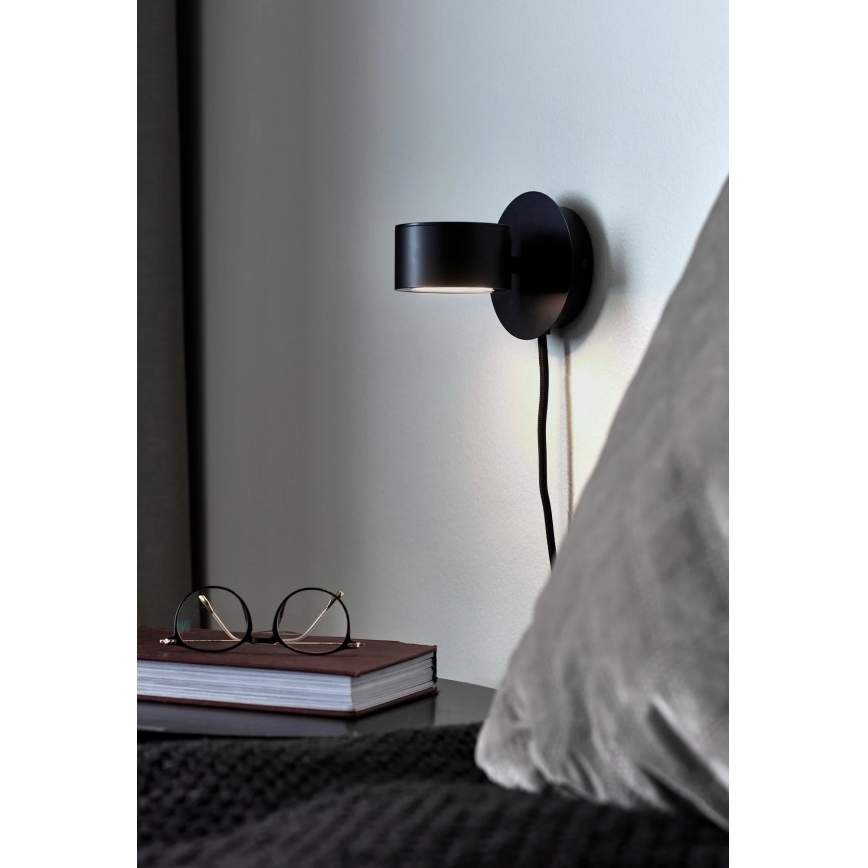 Nordlux - Aplique de pared LED regulable CLYDE LED/4W/230V