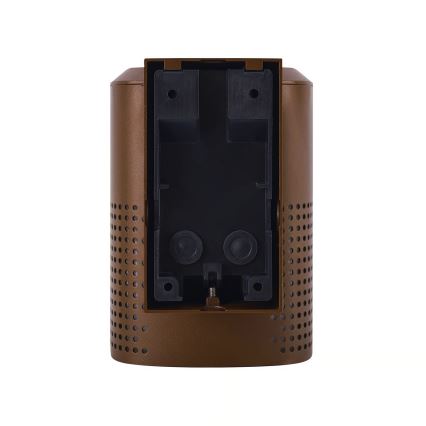 Nordlux - Aplique de pared para exterior SIDARA 1xE27/15W/230V IP54 marrón