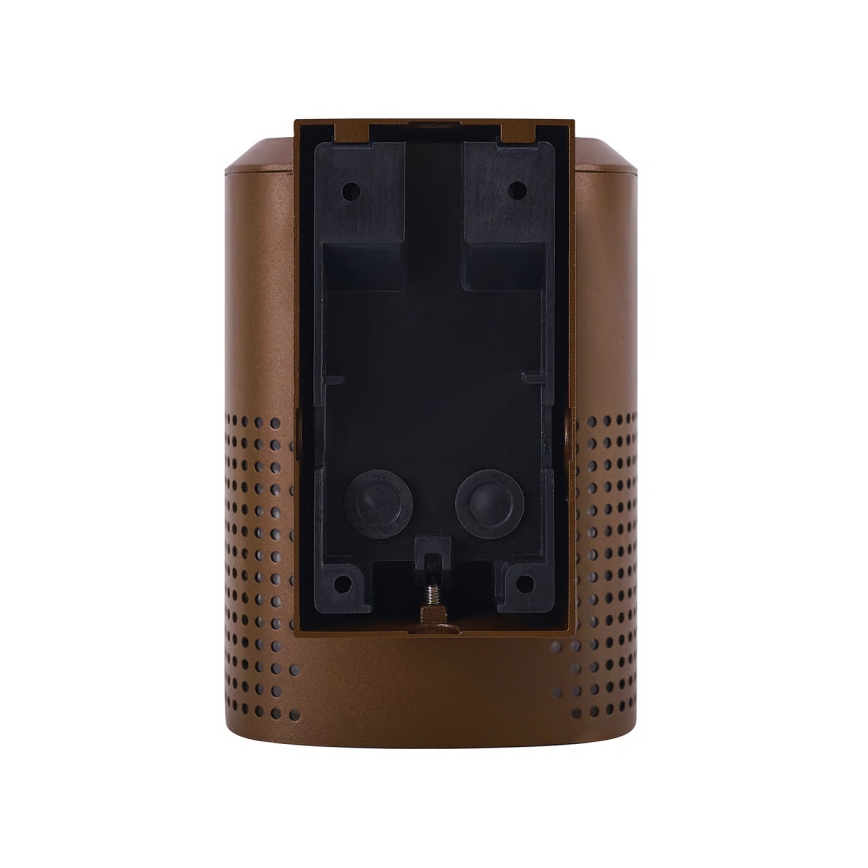 Nordlux - Aplique de pared para exterior SIDARA 1xE27/15W/230V IP54 marrón
