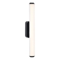 Nordlux - Aplique de pared regulable para baño VIRELLE LED/12W/230V 3000/4000K IP44 negro