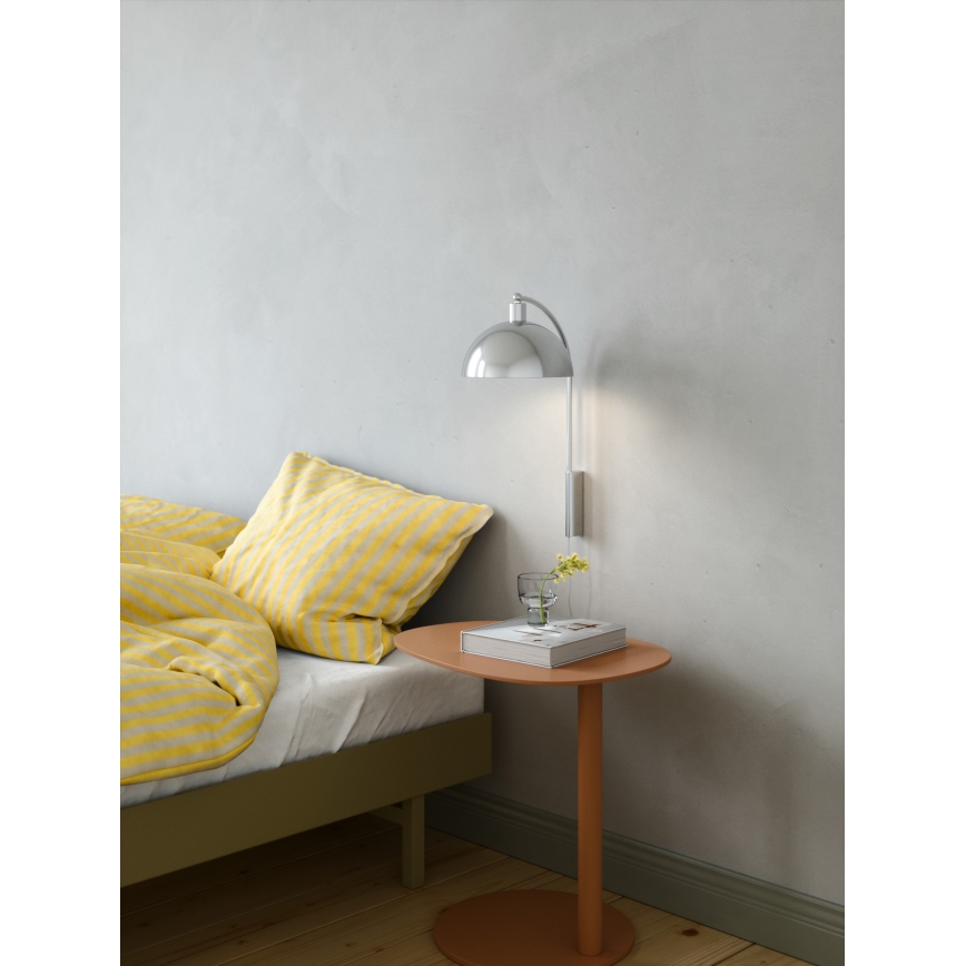 Nordlux - Aplique ELLEN 1xE14/40W/230V cromo brillante
