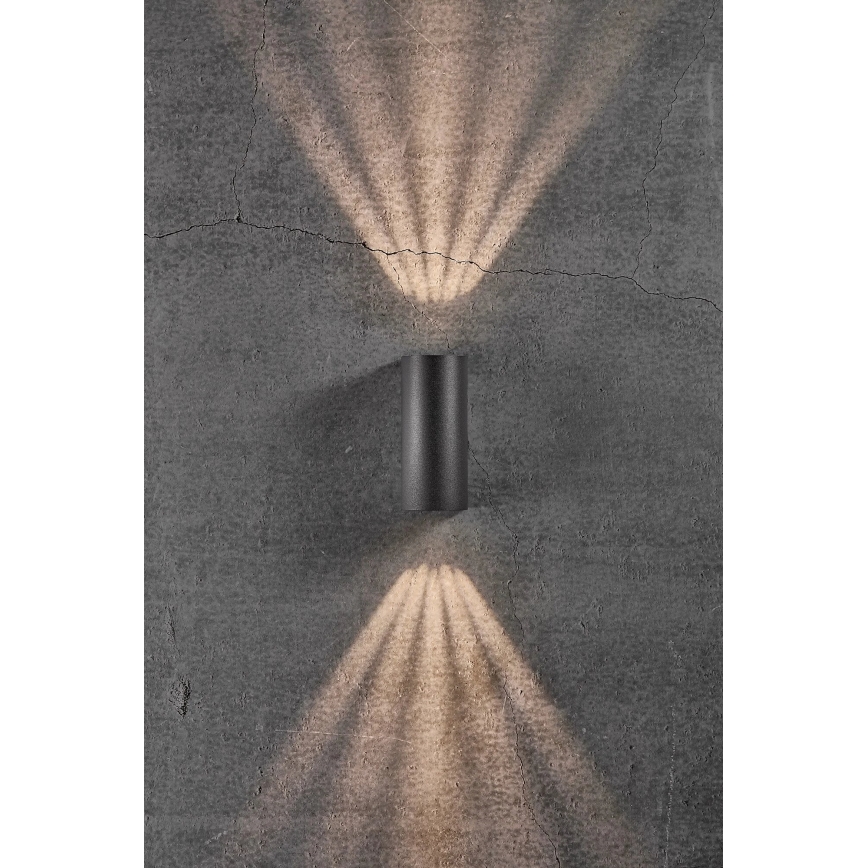 Nordlux - Aplique LED para exterior ASBOL LED/13,3W/230V 3000K IP44 negro
