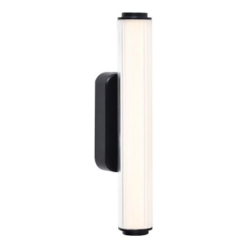 Nordlux - Aplique LED regulable para baño VIRELLE LED/8W/230V 3000/4000K IP44 negro
