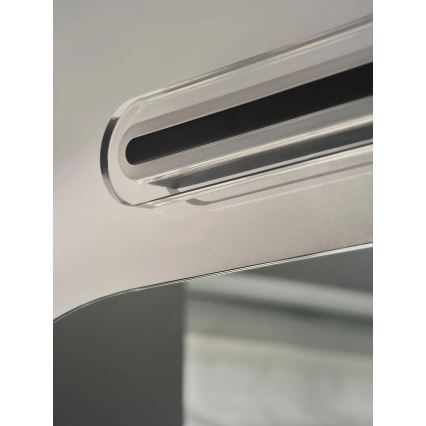 Nordlux - Aplique de pared LED para baño CAVARA LED/11W/230V 3000/4000K IP44 negro