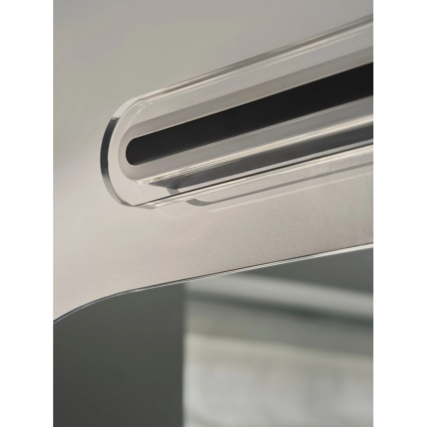 Nordlux - Aplique de pared LED para baño CAVARA LED/11W/230V 3000/4000K IP44 negro