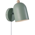 Nordlux - Foco de pared GASTON 1xE27/15W/230V verde