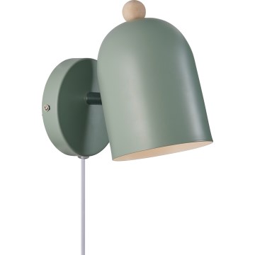Nordlux - Foco de pared GASTON 1xE27/15W/230V verde