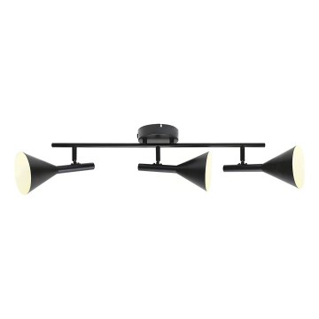 Nordlux - Foco KELVIS 3xGU10/12W/230V, negro