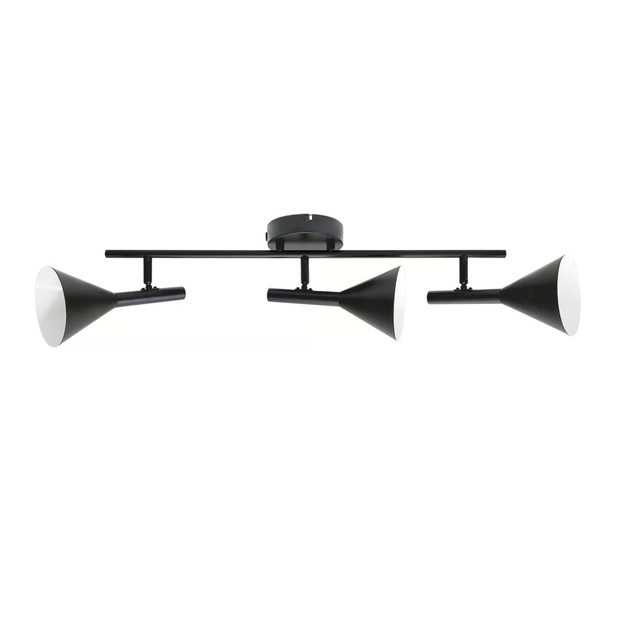 Nordlux - Foco KELVIS 3xGU10/12W/230V, negro