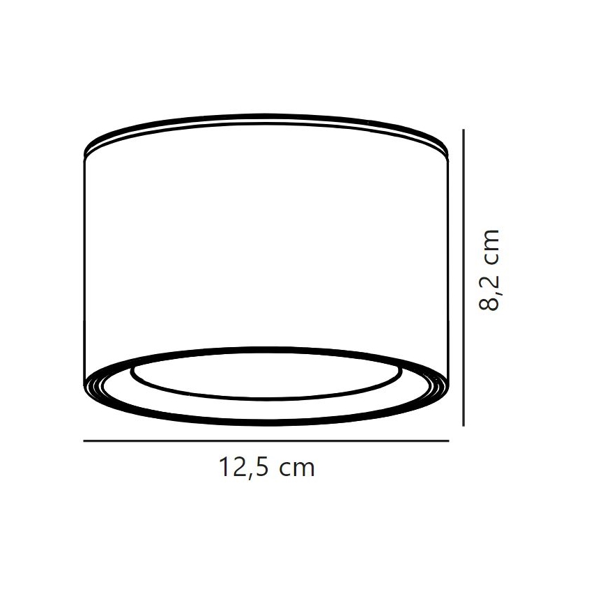 Nordlux - Foco LED regulable para baño LANDON LED/6,5W/230V IP44 blanco