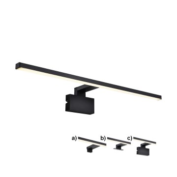 Nordlux - Iluminación LED para espejos de baño MARLEE LED/11,5W/230V 3000K IP44 negro