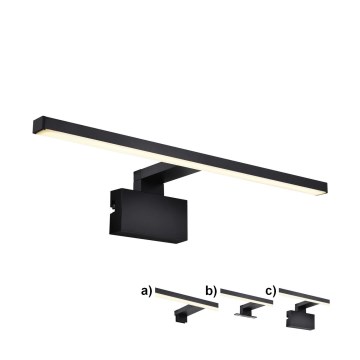 Nordlux - Iluminación LED para espejos de baño MARLEE LED/8,9W/230V IP44 negro
