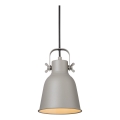 Nordlux - Lámpara colgante ADRIAN 1xE27/25W/230V diá. 16 cm gris
