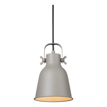 Nordlux - Lámpara colgante ADRIAN 1xE27/25W/230V diá. 16 cm gris