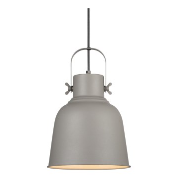 Nordlux - Lámpara colgante ADRIAN 1xE27/25W/230V diá. 25 cm gris