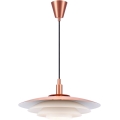 Nordlux - Lámpara colgante BRETAGNE 1xG9/25W/230V rosa dorado