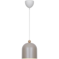 Nordlux - Lámpara colgante con cable GASTON 1xE27/40W/230V beige