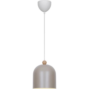 Nordlux - Lámpara colgante con cable GASTON 1xE27/40W/230V beige