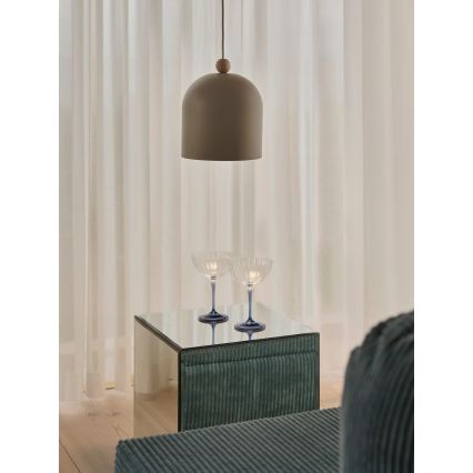 Nordlux - Lámpara colgante con cable GASTON 1xE27/40W/230V beige