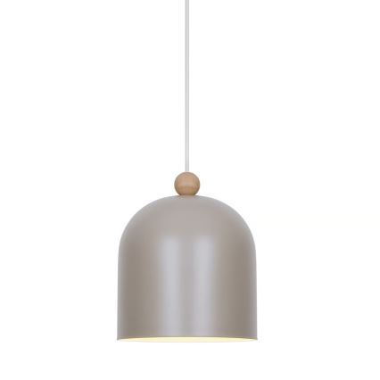 Nordlux - Lámpara colgante con cable GASTON 1xE27/40W/230V beige