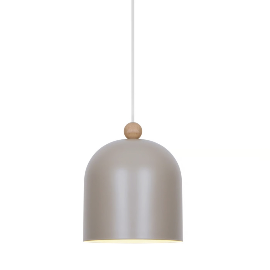 Nordlux - Lámpara colgante con cable GASTON 1xE27/40W/230V beige