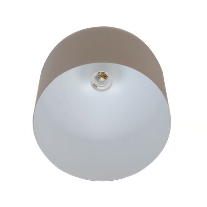 Nordlux - Lámpara colgante con cable GASTON 1xE27/40W/230V beige
