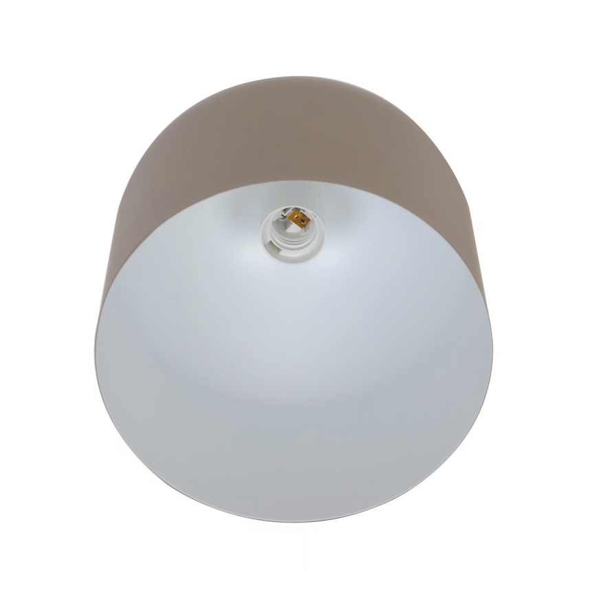 Nordlux - Lámpara colgante con cable GASTON 1xE27/40W/230V beige