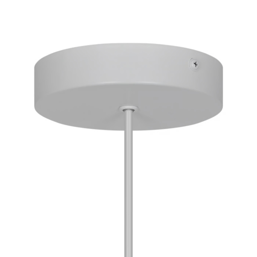 Nordlux - Lámpara colgante con cable SALLINO, 1xE27/15W/230V, diámetro 24 cm, blanca