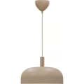Nordlux - Lámpara colgante con cable SANDRO 1xE27/15W/230V Ø 40 cm marrón