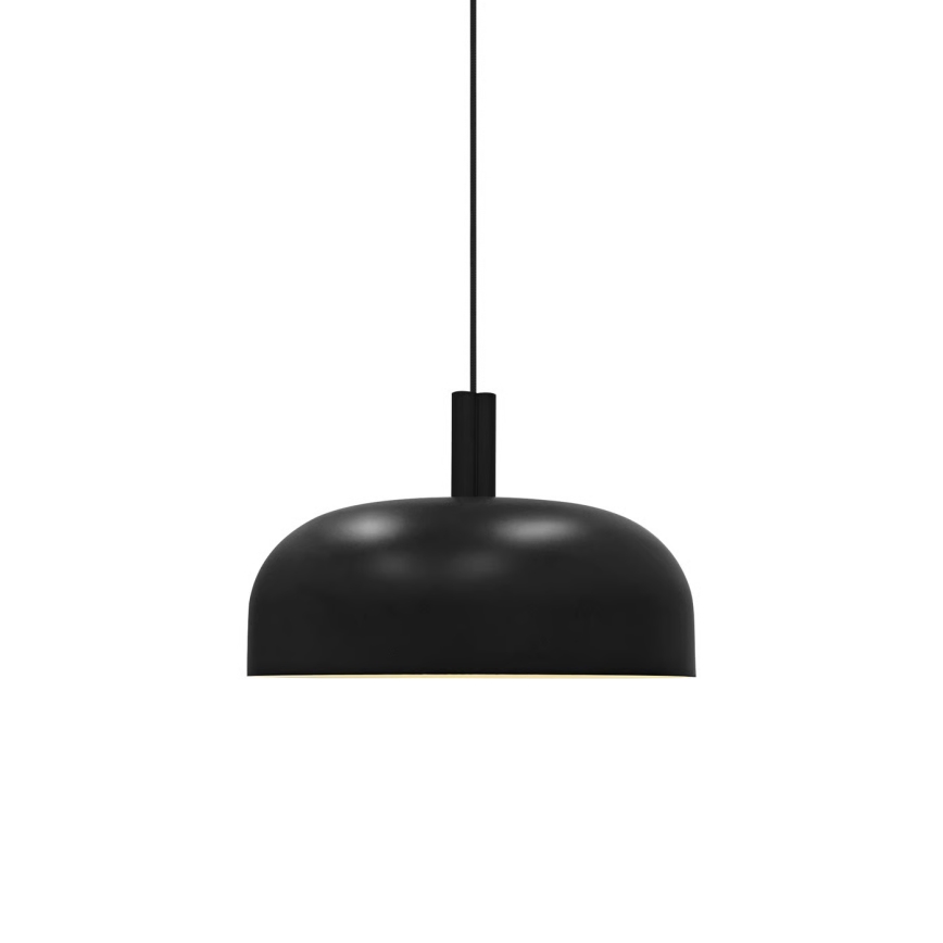 Nordlux - Lámpara colgante con cable SANDRO 1xE27/15W/230V Ø 40 cm negra