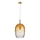 Nordlux - Lámpara colgante con cable UMA 1xE27/40W/230V Ø 23 cm marrón/ahumado