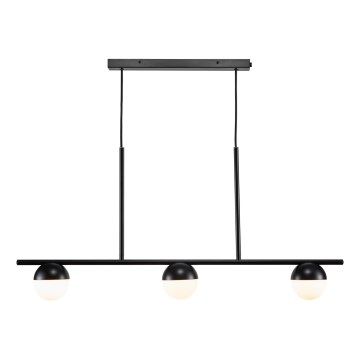 Nordlux - Lámpara colgante CONTINA 3xG9/5W/230V negro